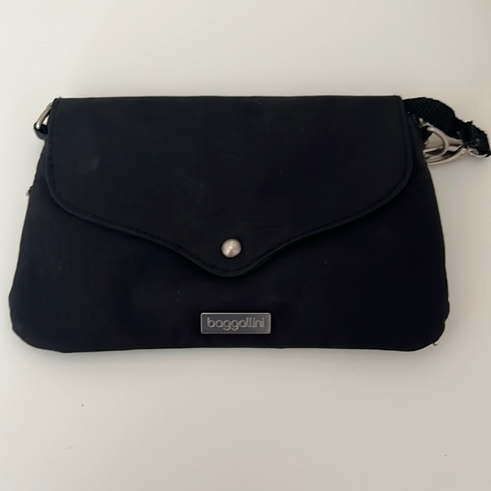 BAGGALLINI THE ONLY MINI BAG BLACK